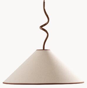 Lampa wisząca z lnu Juliet