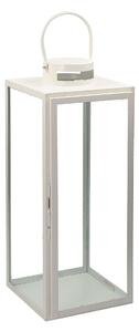 Lampion Metalowy Elegance White 63 cm