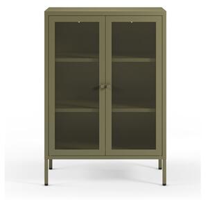Zielona metalowa szafka 70x100x40 cm Fayna – Marckeric