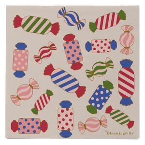 Papierowe serwetki zestaw 20 szt. 33x33 cm Caramella – Bloomingville