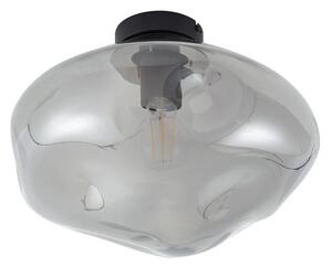 Lindby - Lelia lampa sufitowa Ø 35 cm szklana dymna