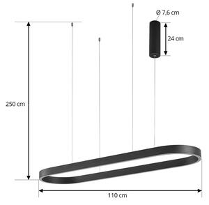 Lucande - Melinay Żyrandol LED Tuya CCT