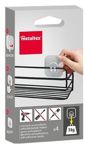 Plastikowe haczyki zestaw 4 szt. – Metaltex