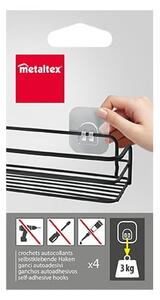 Plastikowe haczyki zestaw 4 szt. – Metaltex
