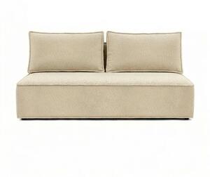 Sofa z Funkcją Spania MAVIA Beżowa Boucle Nowoczesna
