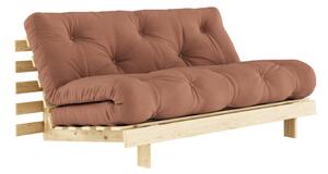 Pomarańczowa rozkładana sofa 160 cm Roots – Karup Design