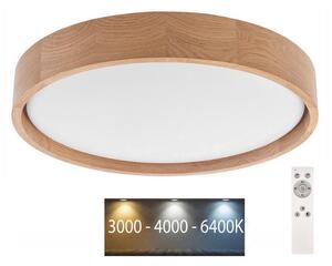 Brilagi Brilagi - LED ściemnialna lampa sufitowa MANAROLA LED/24W/230V dąb + DO BG0004
