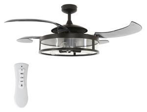 Fanaway FANAWAY 212927 - LED sufitowy wentylator CLASSIC 3xE27/4W/230V czarny + DO FAN00124