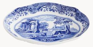 Talerz śniadaniowy z porcelany Blue Italian