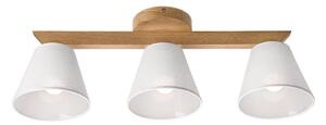 Lamkur Plafon ANTONIO 3xE14/40W/230V dąb LA40271