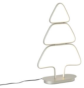 Świąteczna lampa stołowa Stalowa choinka z LED - Arbre