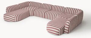 Sofa modułowa XL w paski Wolke