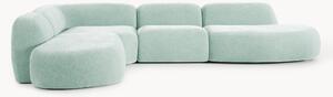 Narożna sofa modułowa XL z szezlongiem Wolke