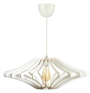 Asir Lampa wisząca na linkę 1xE27/60W/230V, biała, śr. 47 cm AS0405