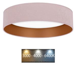 Brilagi Brilagi - LED sufitowe VELVET LED/24W/230V 3000/4000/6400K różowo-złote BG0271