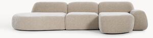 Narożna sofa modułowa z szezlongiem Wolke (4-osobowa)