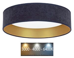 Brilagi Brilagi - LED sufitowe VELVET LED/24W/230V 3000/4000/6400K niebiesko-złote BG0274