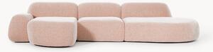 Narożna sofa modułowa z szezlongiem Wolke (4-osobowa)