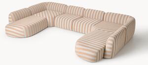 Sofa modułowa XL w paski Wolke