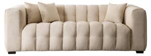 Sofa MODERNO 3S Trzyosobowa Kremowa Nowoczesna