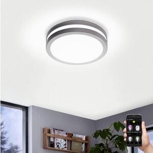Eglo Eglo 97299 - LED 14W LOCANA-C szare, ściemnialne oświetlenie łazienkowe IP44 EG97299