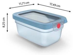 Pojemnik na żywność TEFAL OneClick N1210410 0.75 L Niebieski