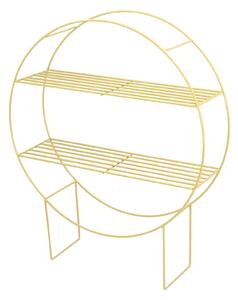 Półka - stojak Chicago gold wys.60,5cm