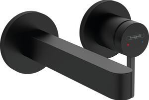 Bateria umywalkowa podtynkowa HANSGROHE Finoris 76051670 Czarny mat