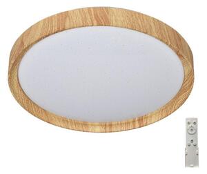 Prezent Prezent 71330-LED Regulowane sufitowe LED WOODEN 33W 230V 3000-6500K + DO 71330