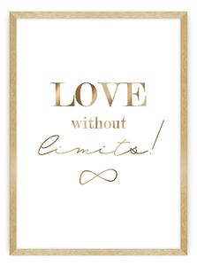 Obraz Love Gold