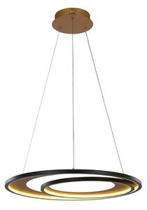 Klausen Klausen 142024 - LED lampa CRYPTIC LED/45W/230V czarno-złota KS0197