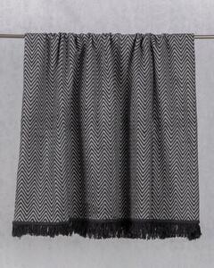 Koc Cosy Home 150x200cm Grey Chevron