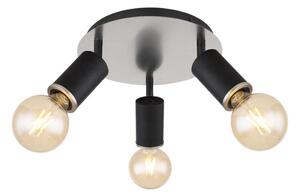 Globo Globo 54032-3B - Lampa punktowa JOSEBA 3xE27/60W/230V czarne drewno GL6768