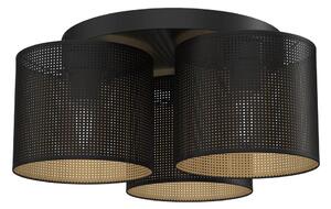 Luminex Lampa sufitowa LOFT SHADE 3xE27/60W/230V czarno-złota LU5248