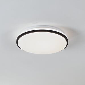 Eglo Eglo 900366 - LED sufitowa lampa łazienkowa PINETTO LED/15,6W/230V IP44 czarna EG900366