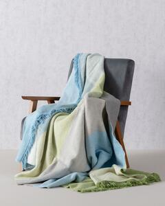 Koc Cosy Home 150x200cm Pastel Green&Blue