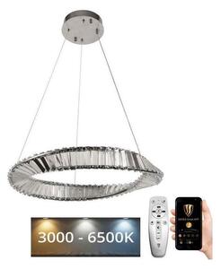 NEDES LED kryształowy żyrandol 40W 230V z ściemniaczem i pilotem ND3604