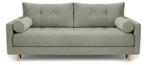 Sofa z Funkcją Spania LONAR Szara Boucle Nowoczesna