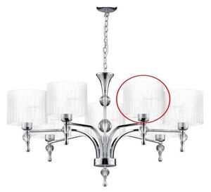 Azzardo Azzardo - Abażur zamienny do żyrandola IMPRESS pr. 18 cm NSAZ1106