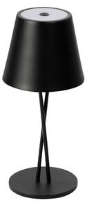 Lindby - Janea Cross Portable Lampa Stołowa Dim. IP54 Czarny