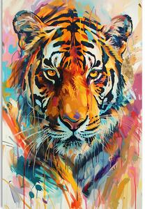 Obraz tygrys z imitacją obrazu