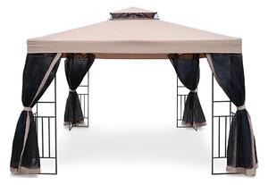 Fieldmann Fieldmann - Namiot ogrodowy 3x3 m beżowy/czarny FT1146