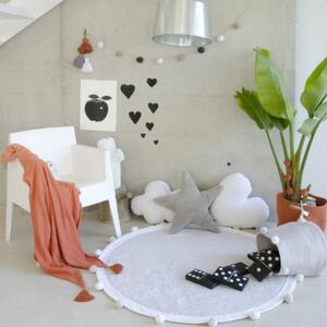 Dywan bawełniany Bubbly Soft Light Grey
