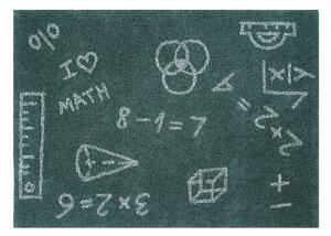 Dziecięcy dywan bawełniany do prania I Love Math