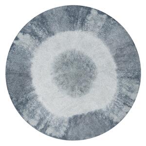 Dywan bawełniany Tie-Dye Vintage Blue