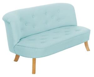 Kanapa sofa dziecięca Len Pudrowy Błękit