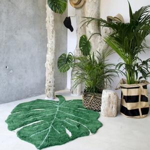 Dywan bawełniany do prania Liść Monstera Leaf