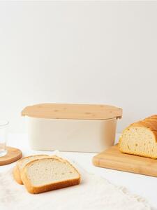 Sinsay - Chlebak z bambusową pokrywką - beżowy