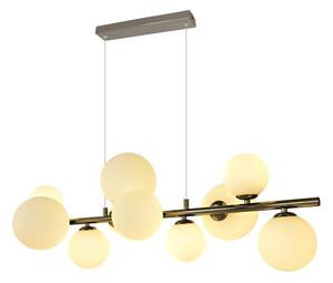 Brilagi Brilagi - LED Żyrandol na lince MILLA 10xG9/3W/230V chrom błyszczący/biały BG1832