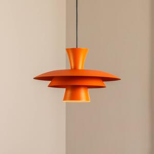 Lampa wisząca Plato Luminex, możliwość ściemniania, żółty / pomarańczowy, salon / jadalnia, metal, nowoczesny